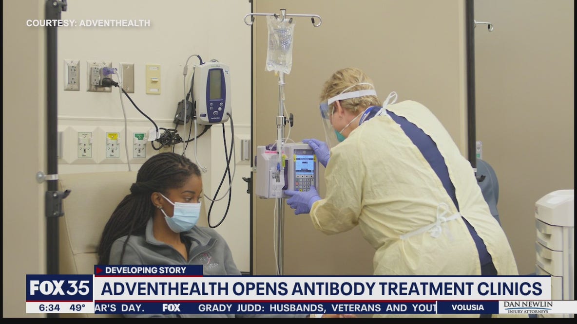 AdventHealth opens antibody treatment clinics