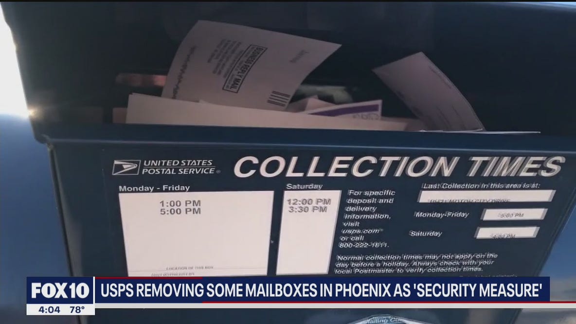 USPS removing some mailboxes in Phoenix