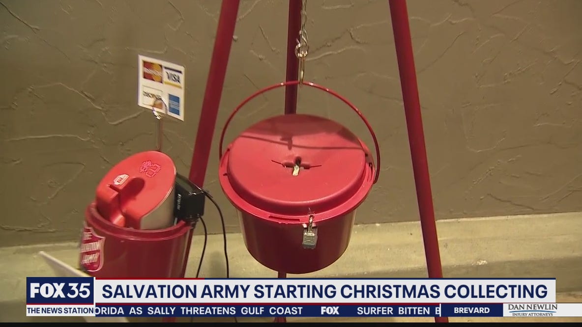 Salvation Army starting Christmas collection early