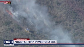 Casitas Fire: Crews battling brush fire in Ojai