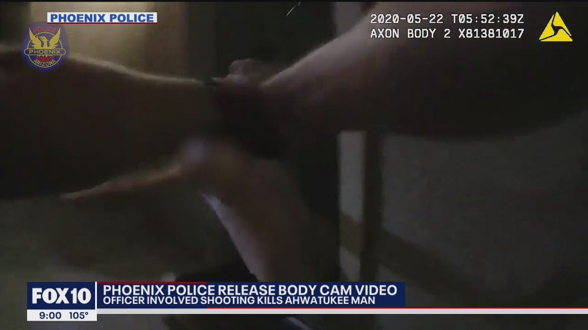 Police body camera video captures moments before deadly officer-involved shooting in Ahwatukee