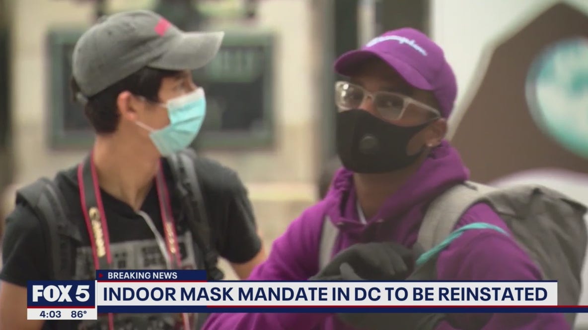 DC restoring mask mandates
