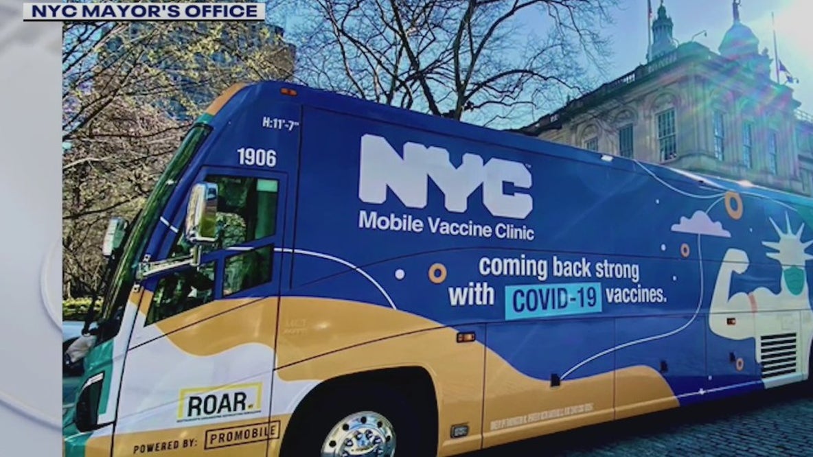 COVID vaccine bus