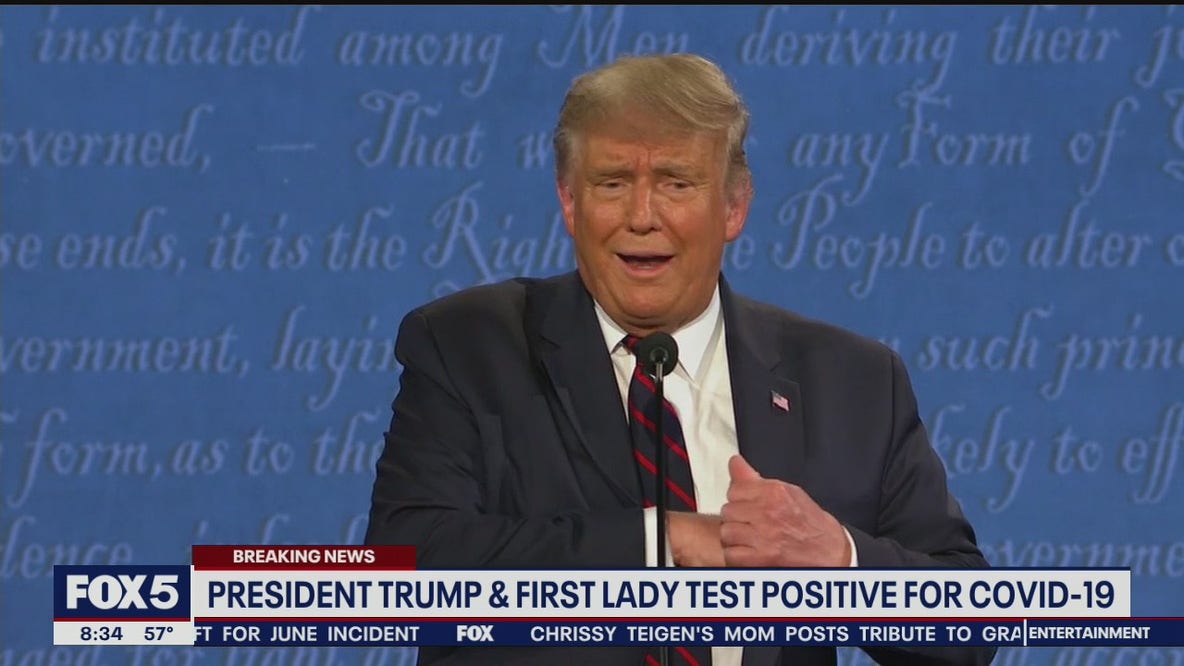 Trumps positive, Pences negative for coronavirus