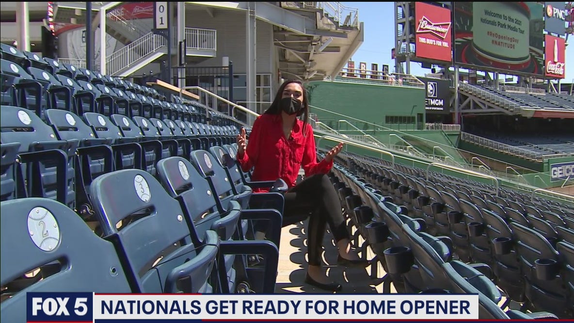 Nationals get ready for home opener