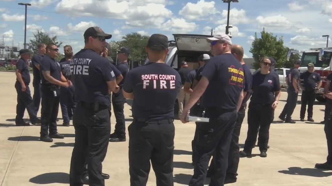 Houston-area firefighters join Hurricane Ida relief efforts