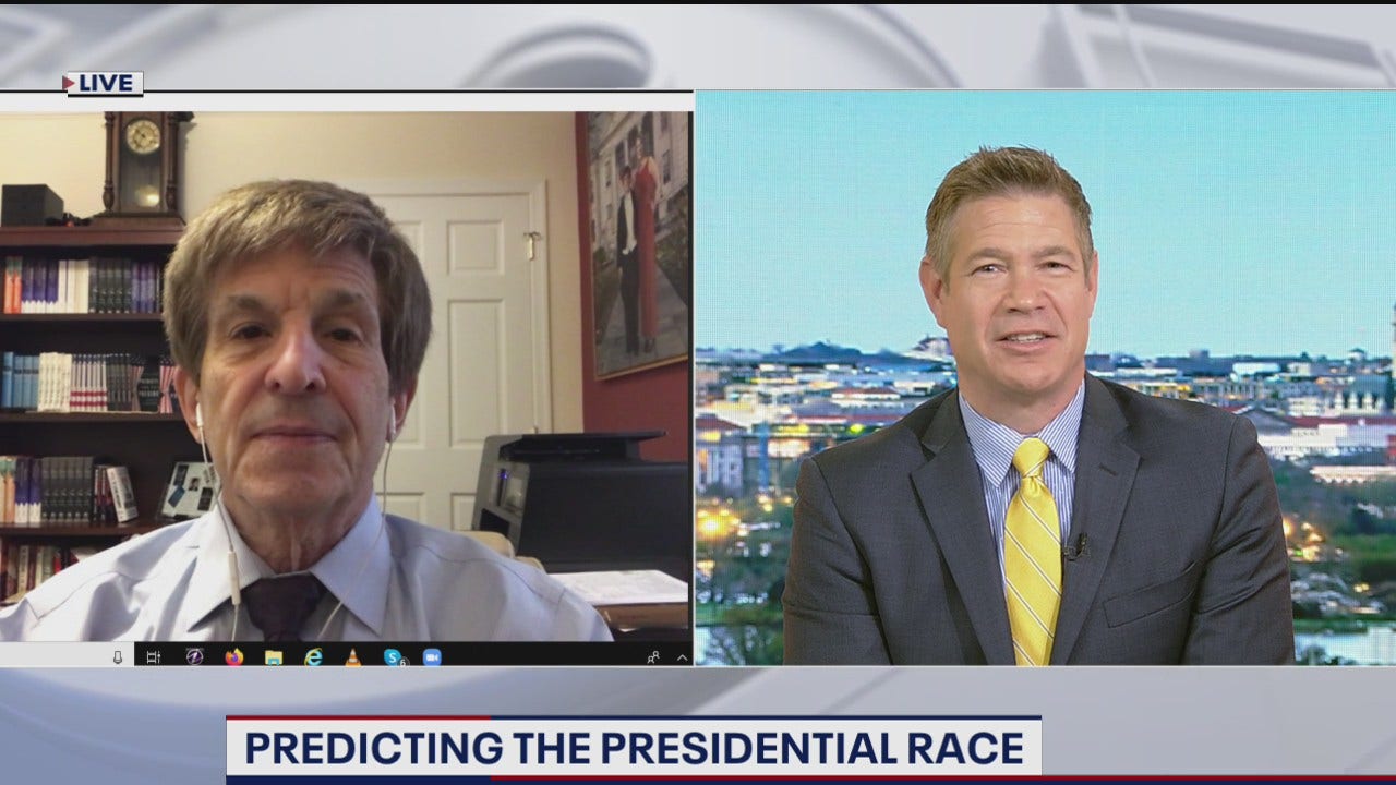 Dr. Allan Lichtman has his latest election outlook update FOX 5 DC
