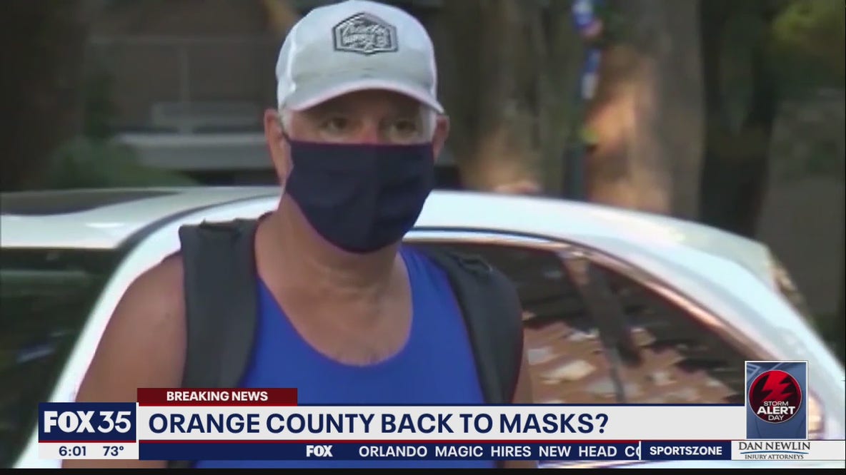 Orange County mayor recommends return to masks while indoors