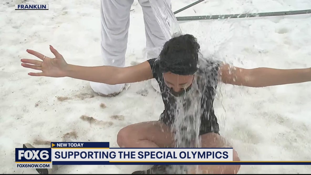 Brhett takes the Polar Plunge