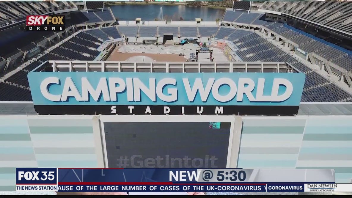 Camping World Stadium back to hosting live events