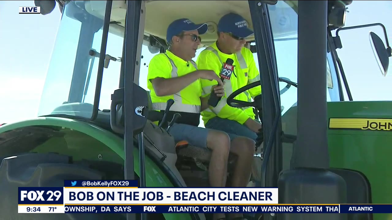 Bob on the Job: Wildwood Beach Cleaner