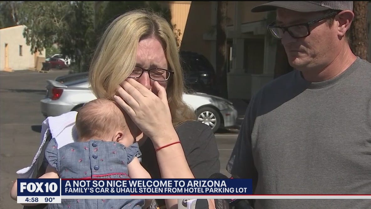 Family had car and U-Haul stolen at West Valley hotel parking lot