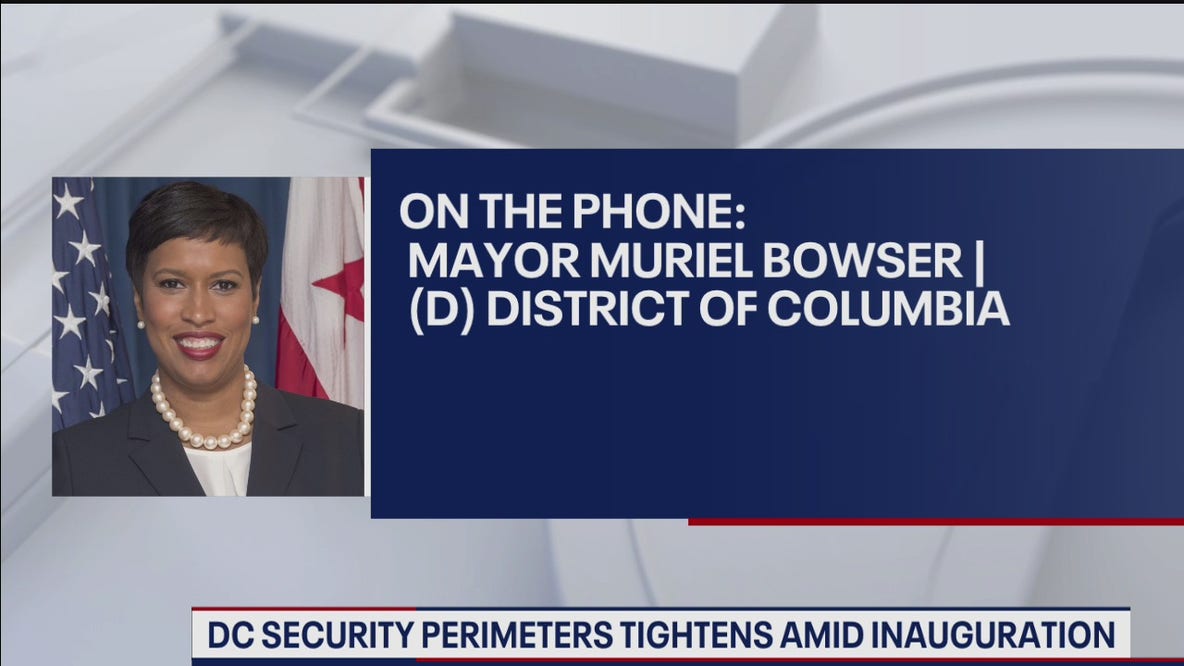 DC Mayor Bowser discusses inauguration security