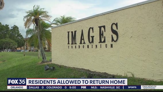 Residents allowed to return to complex with areas deemed unsafe