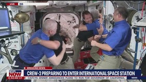 Welcome aboard! Crew-2 astronauts arrive at the International Space Station