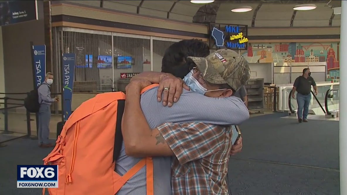 Son, father reunite in Milwaukee after 35 years apart