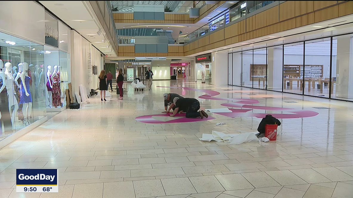Galleria Dallas creates exhibits for breast cancer awareness