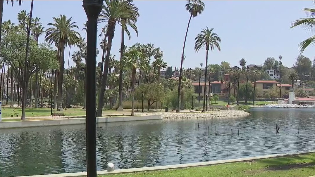Crews removed 35.7 tons of solid waste from Echo Park Lake, including human waste, drug paraphernalia