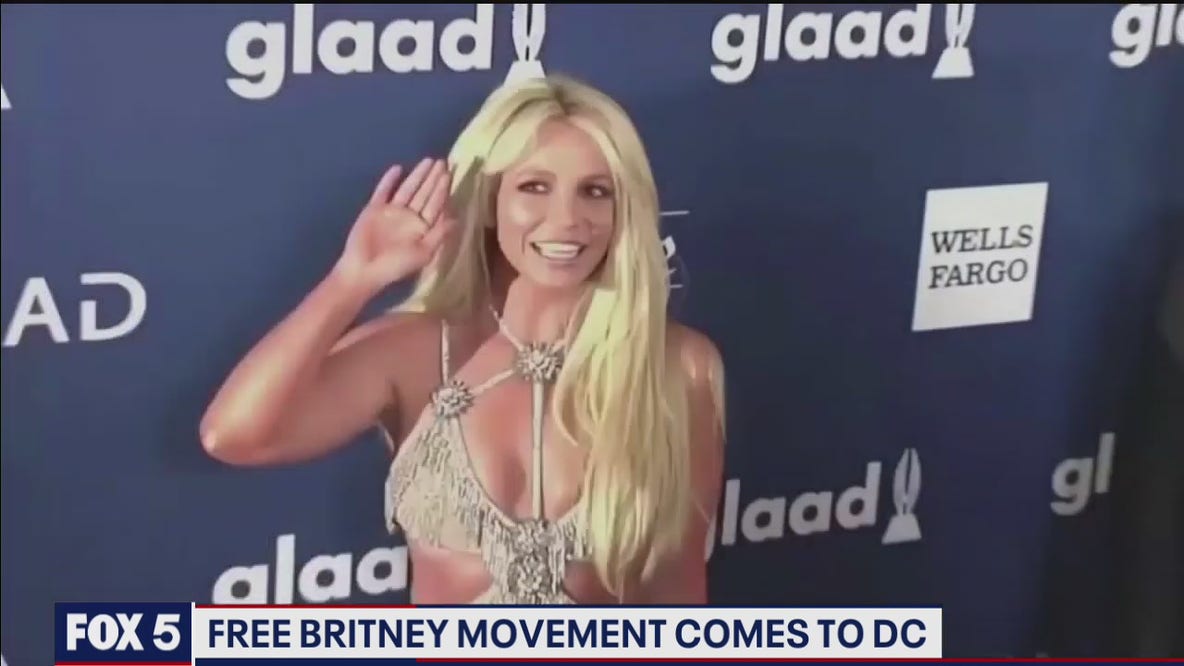 #FreeBritney Rally taking place in DC to support end of Britney Spears' conservatorship