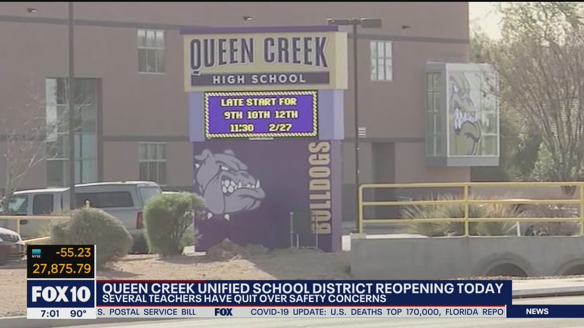In-person classes to begin Aug. 17 in Queen Creek Unified School District