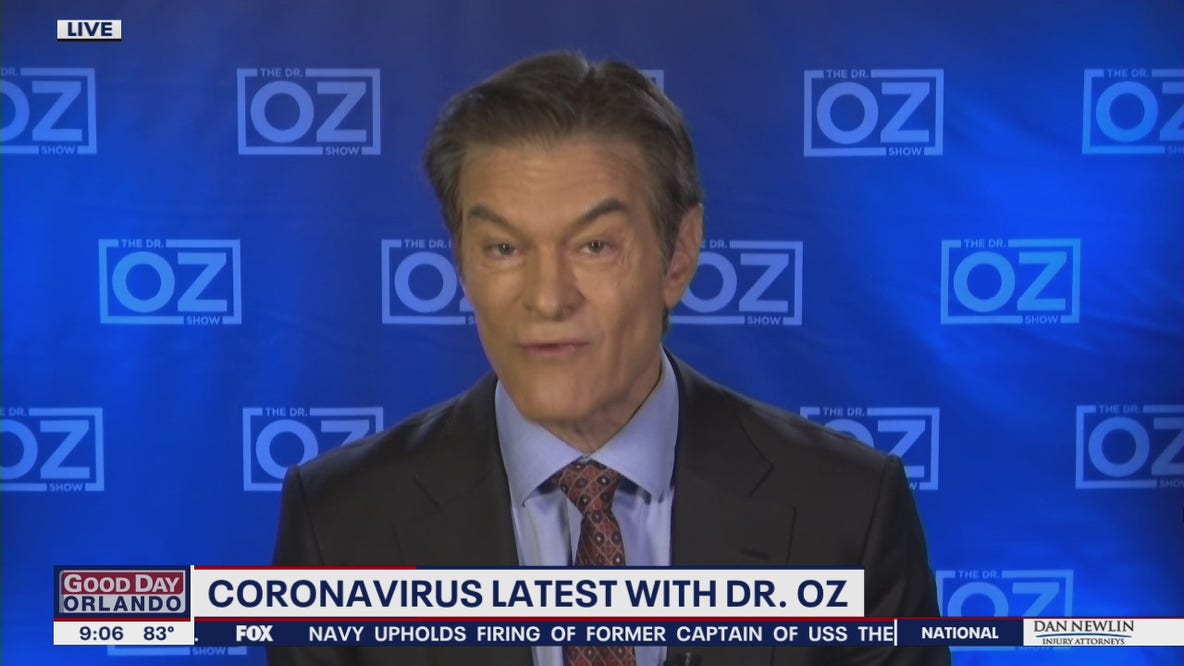 Coronavirus latest with Dr. Oz