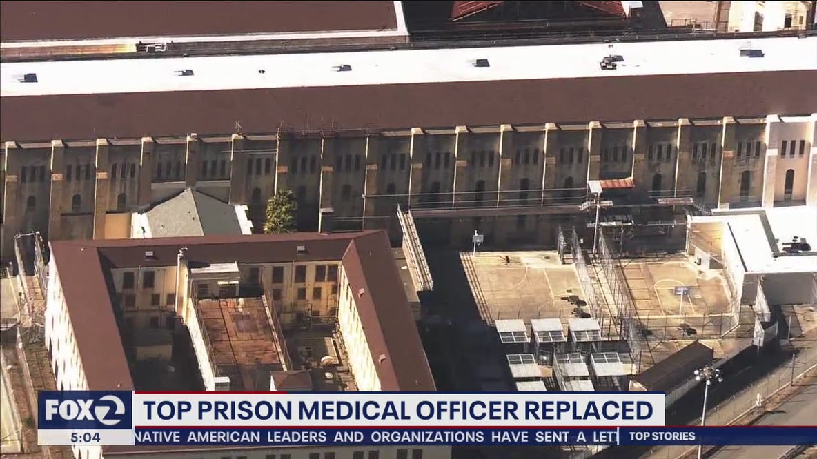 Top prison medical officer replaced
