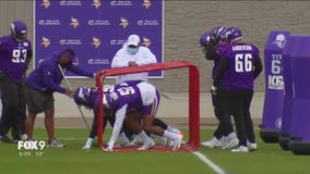 Vikings return to practice field following precautions for COVID-19 after Titans game