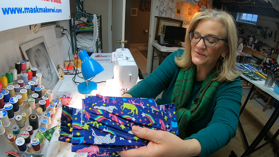 Elm Grove woman reflects on 1 year of sewing masks