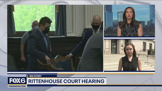 Kyle Rittenhouse appears in Kenosha County court