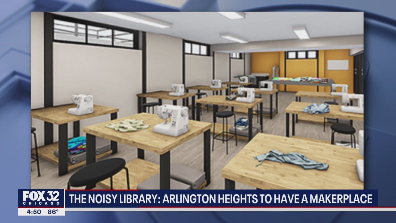 Arlington Heights Library creating new space for people to channel