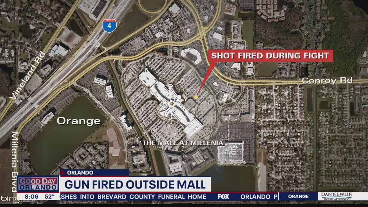 Police: Several detained after fight, shots fired outside Mall at Millenia