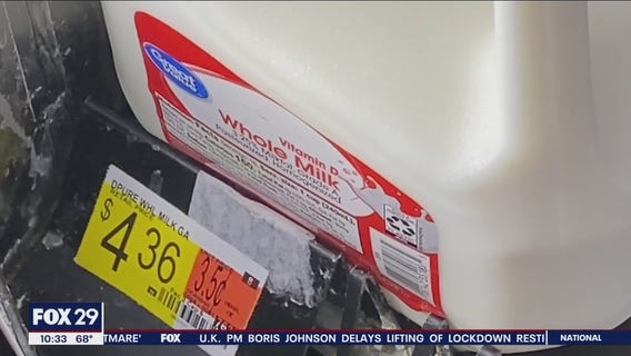 Inflation increases prices for supermarket items and everyday items