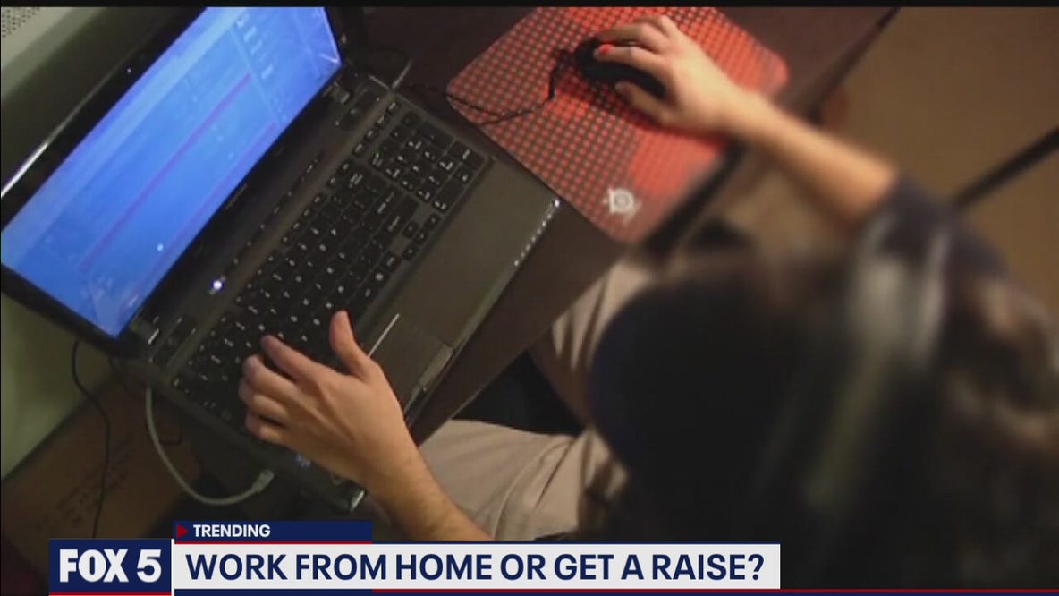 Work from home permanently or make an extra $30K per year, new survey asks