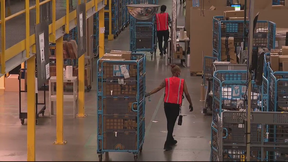 EXCLUSIVE: Fox 2 tours Amazon fulfillment center in Romulus