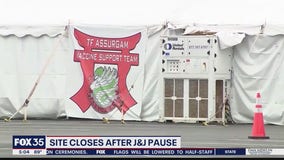 FEMA site closes after Johnson & Johnson vaccine pause