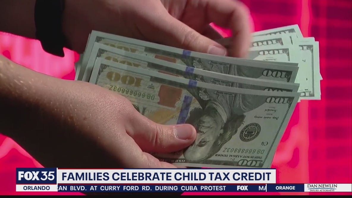 Fisrt child tax credit deposited