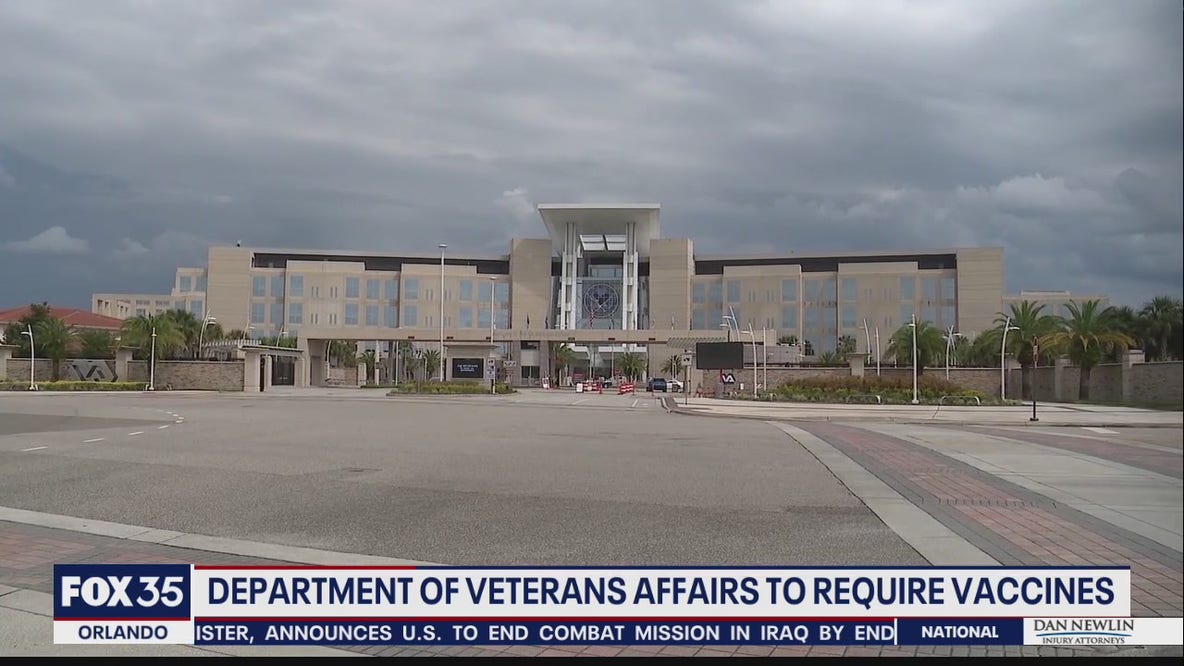 VA announces COVID-19 vaccine mandate for medical employees, staff