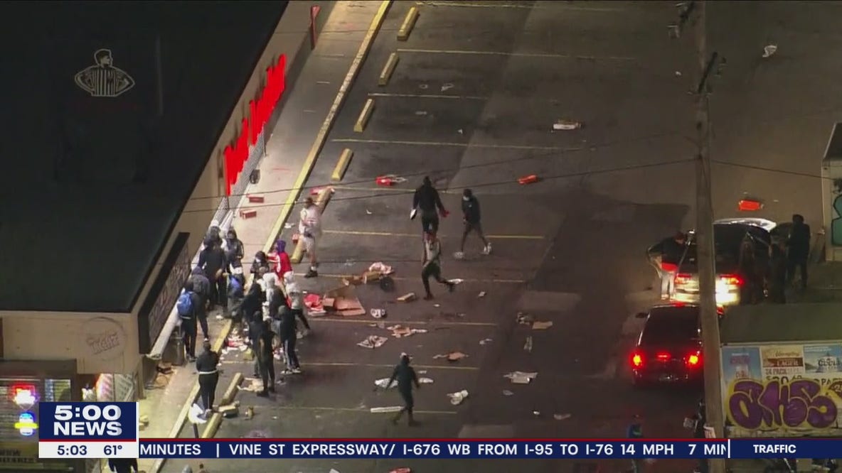 Looting rampant for 2nd night after deadly police shooting