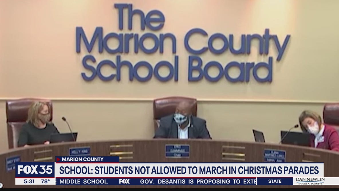 School board prohibits students from marching in parades