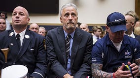 Jon Stewart gives emotional testimony to Congressional committee over 9/11 victims fund