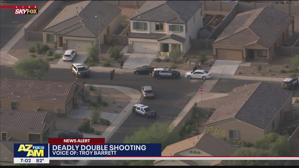 Maricopa PD investigating deadly double shooting