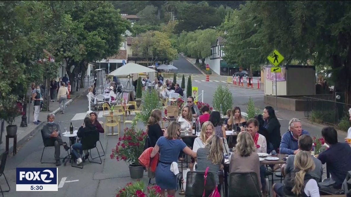 Mill Valley considering keeping road closed for outdoor dining