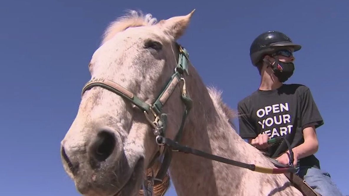 Community Cares: Arizona farm helping kids with cerebral palsy using equine therapy