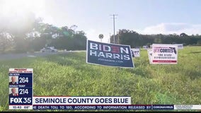 Seminole County goes blue for Biden