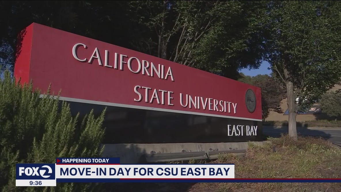 Move-in day begins for CSU East Bay