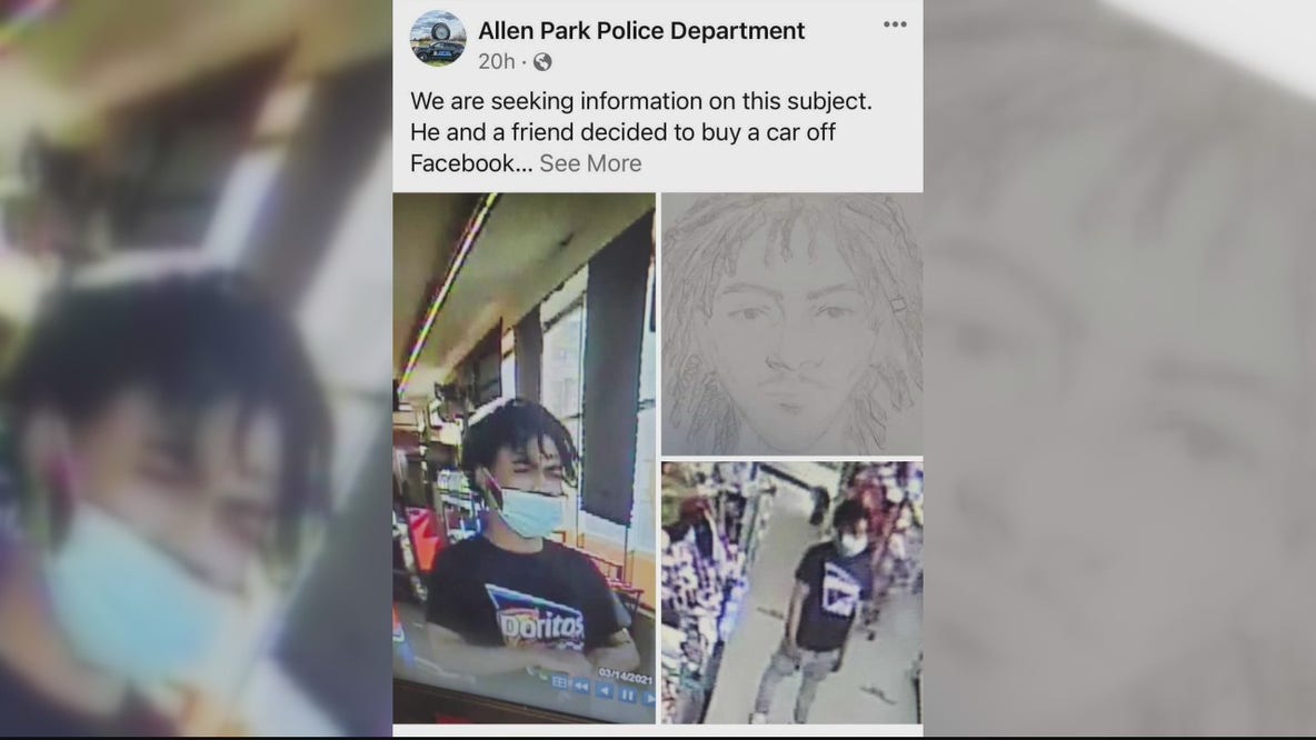 Facebook Marketplace sale turns to carjacking, police pursuit as suspect remains at large