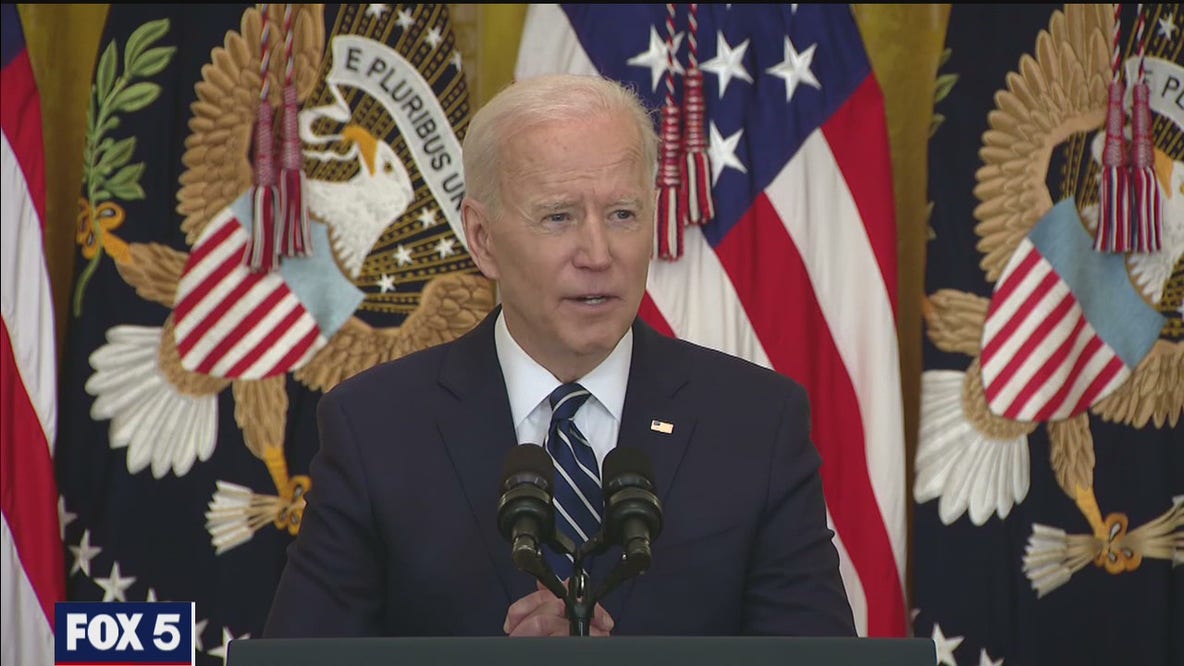 President Biden takes tough questions in first news conference