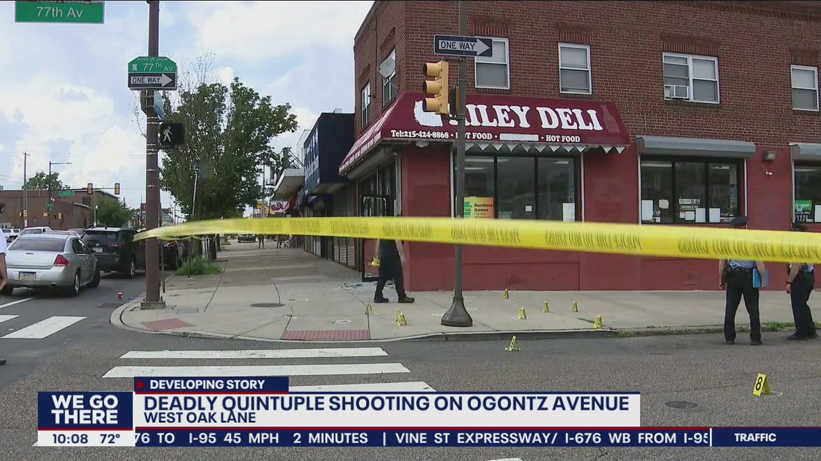 Man killed in quintuple shooting in West Oak Lane, police say