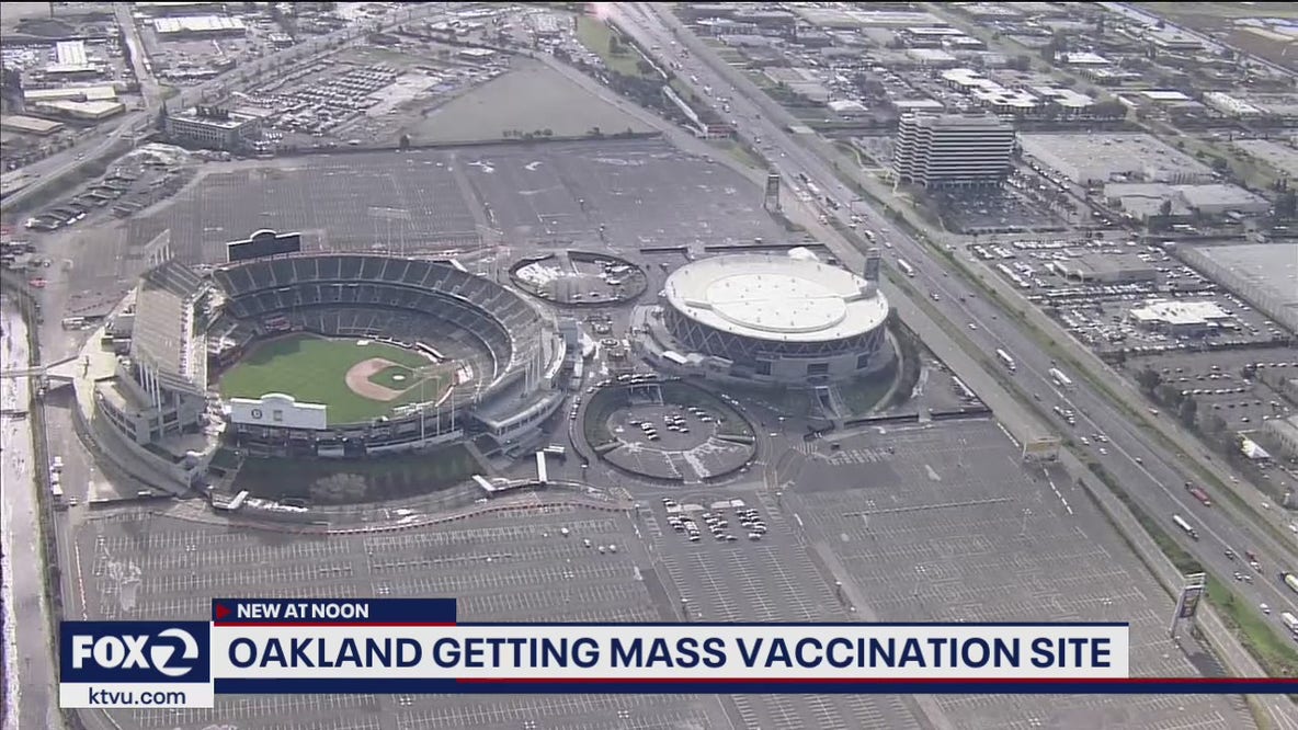 Oakland gets mass vaccination site
