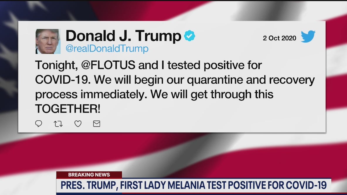 President Trump and first lady test positive for COVID-19
